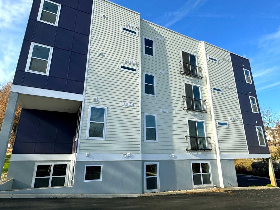 Condominium Building Exterior, Charlottesville, VA